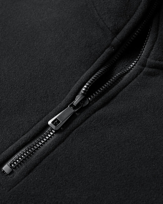 Quarter-Zip Fleece Sweatshirt & Polar Fleece Straight Leg Pants