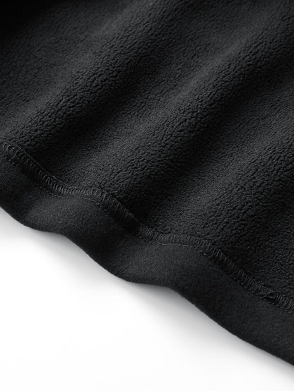 Quarter-Zip Fleece Sweatshirt & Polar Fleece Straight Leg Pants