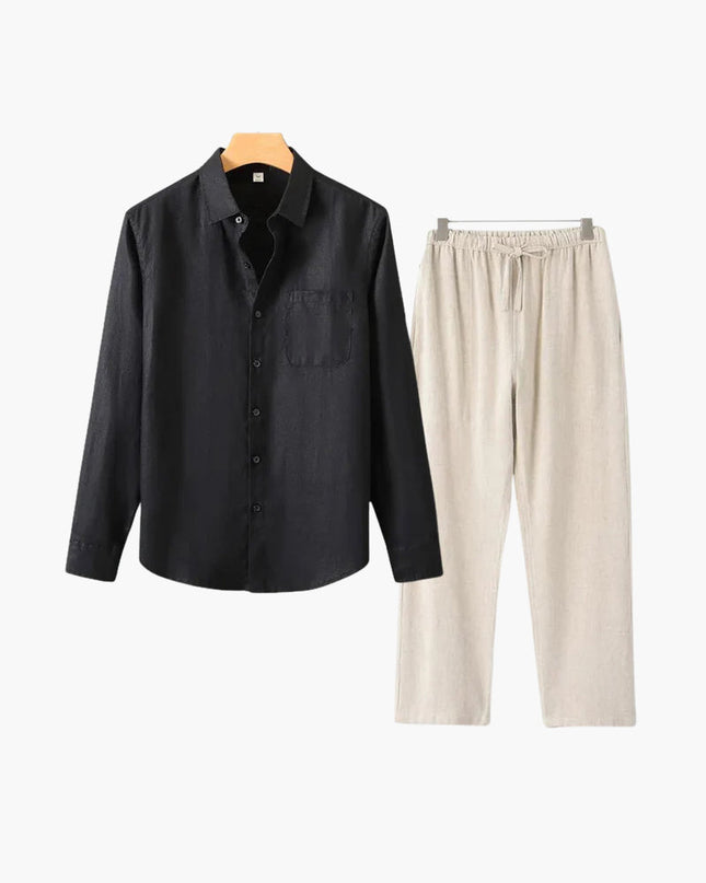 Old Money Linen Combo (Longsleeve)