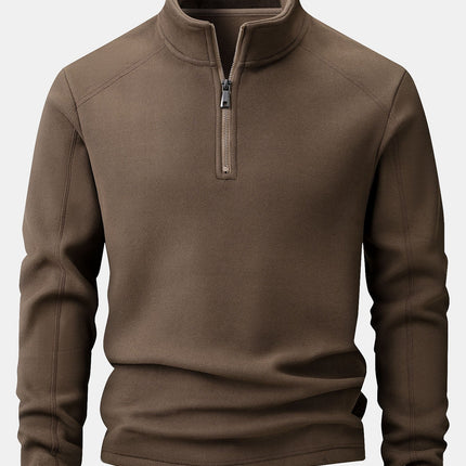 Quarter-Zip Fleece Sweatshirt & Polar Fleece Straight Leg Pants