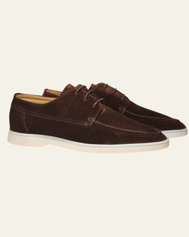 The Rive Droite Boat Loafers Chocolate