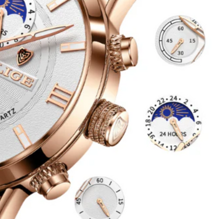 Lugano Classic Watch (Waterproof)