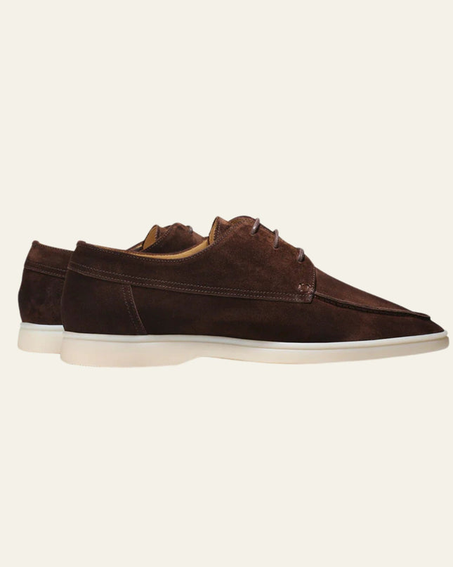The Rive Droite Boat Loafers Chocolate