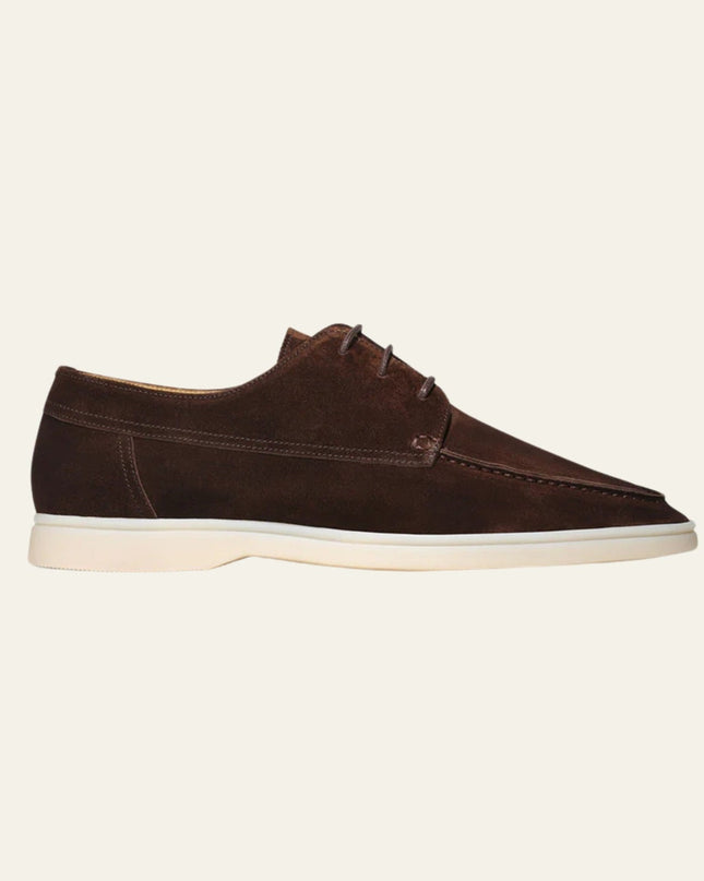 The Rive Droite Boat Loafers Chocolate
