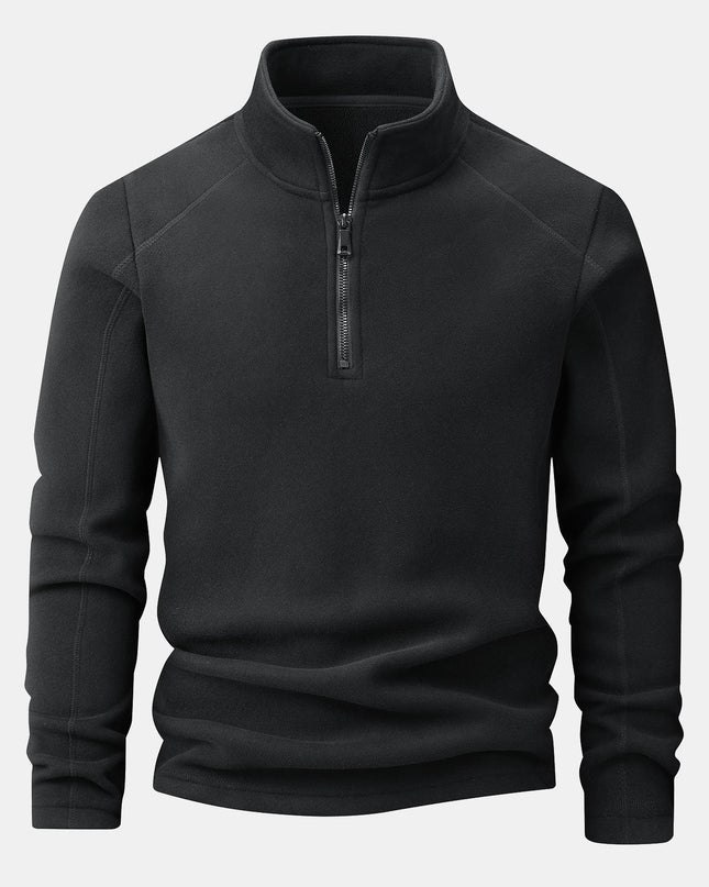 Quarter-Zip Fleece Sweatshirt & Polar Fleece Straight Leg Pants