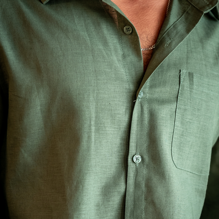 Cape Town - 100% Linen Shirt