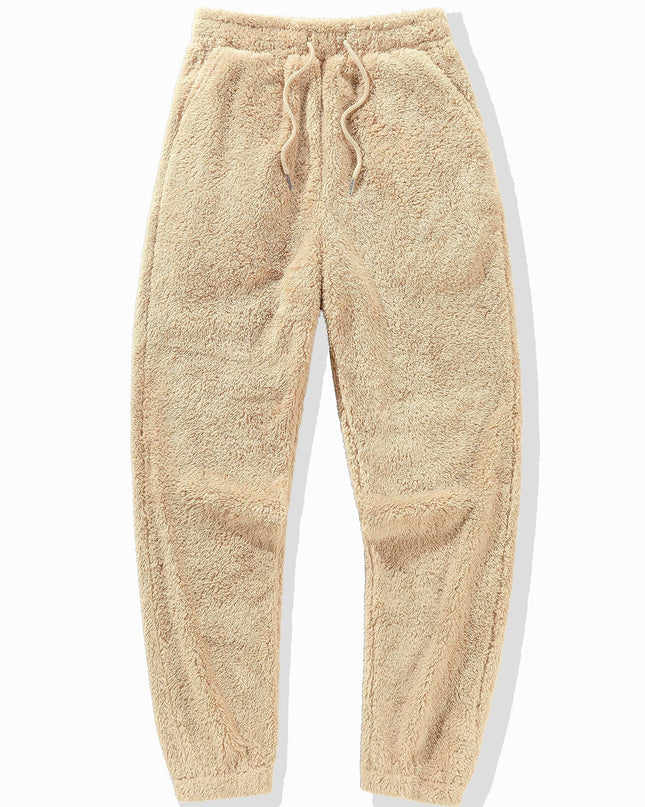 Basic Teddy Hoodie & Teddy Jogger Pants