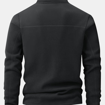 Quarter-Zip Fleece Sweatshirt & Polar Fleece Straight Leg Pants