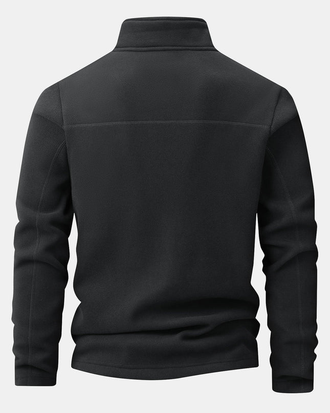 Quarter-Zip Fleece Sweatshirt & Polar Fleece Straight Leg Pants