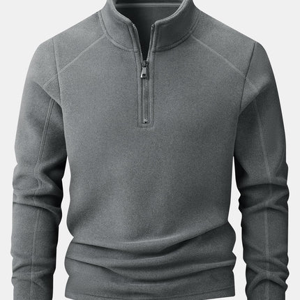 Quarter-Zip Fleece Sweatshirt & Polar Fleece Straight Leg Pants