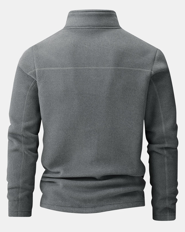 Quarter-Zip Fleece Sweatshirt & Polar Fleece Straight Leg Pants