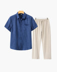Blue / Beige / XS