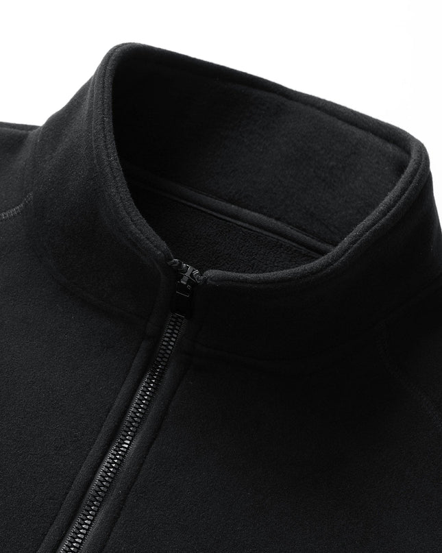 Quarter-Zip Fleece Sweatshirt & Polar Fleece Straight Leg Pants