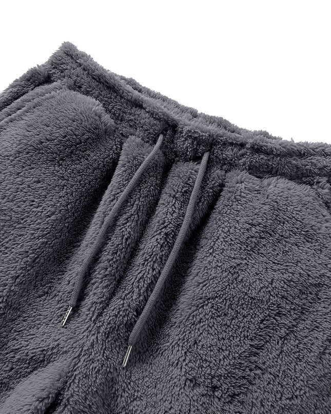 Basic Teddy Hoodie & Teddy Jogger Pants