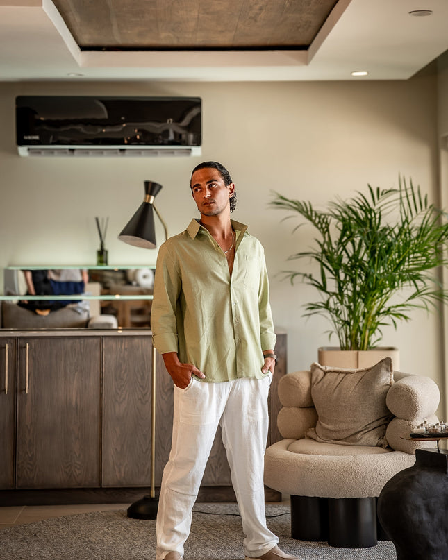 Old Money Linen Combo (Longsleeve)