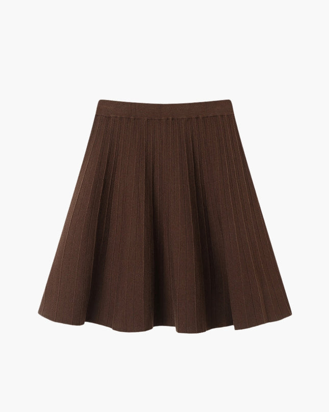Oxford Pleated Wool Mini