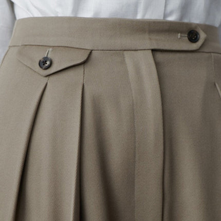 Woolen Oversized Pantalon