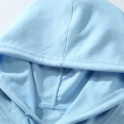 Paris Print Cotton Blend Hoodie & Jogger Pants