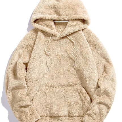 Basic Teddy Hoodie & Teddy Jogger Pants