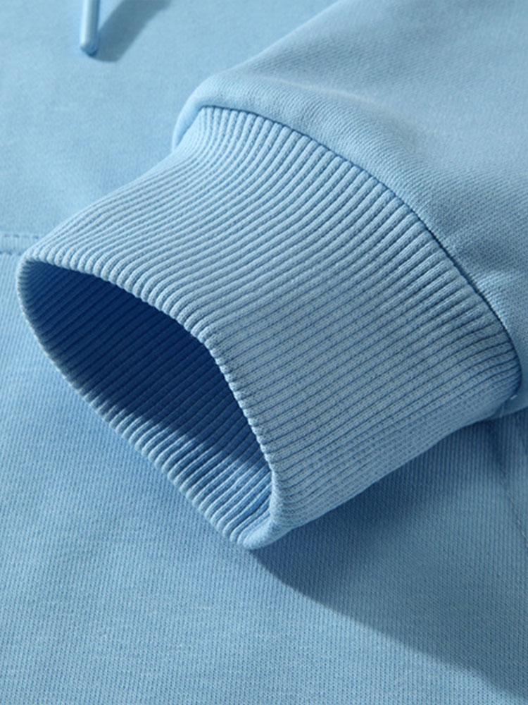 Paris Print Cotton Blend Hoodie & Jogger Pants