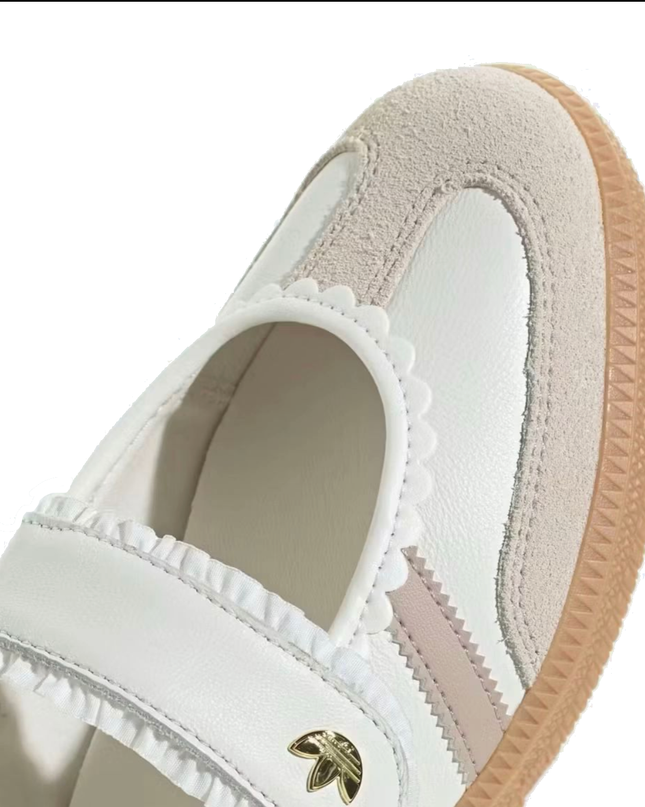 Samba Jane | Frill Pack Ruffle White Beige